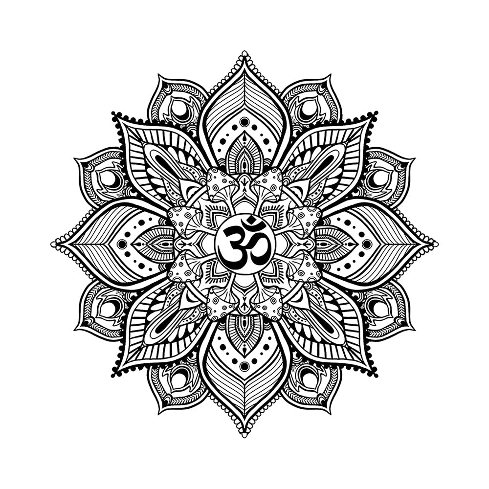 Trippy Mushroom Mandala