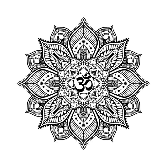 Trippy Mushroom Mandala